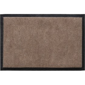 Resim KARMAT Nem Alıcı Toz Alıcı Paspas, Nem Alıcı Kapı Önü Paspası, Kahverengi Kapı Önü Paspası 