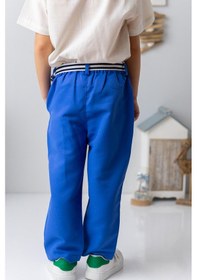 Resim Mininio Erkek Bebek Kemerli Gabardin Pantolon - Sax Saks 