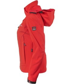 Resim Cresta Outdoor Kapüşonlu Kadın Su Geçimrmez Softshell Ceket 