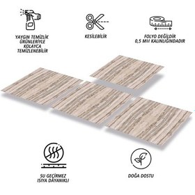 Resim Tink Kendinden Yapışkanlı Mermer 16 Desenli Pvc Karo 30x30 Cm 