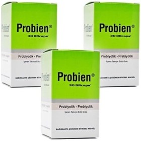 Resim 3 Kutu Probien Probiyotik Prebiyotik 30 Kapsül 