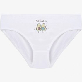 Resim Koza İç Giyim Kız Çocuk 3'lü Penguen Desenli Slip 1050 Yeşil 