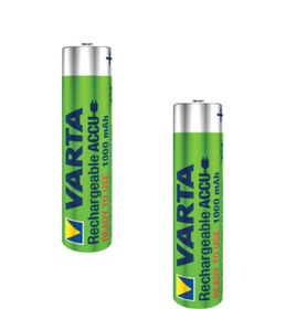 Resim Varta 5703 1000 mAh AAA Ni-MH Şarj Edilebilir İnce Kalem Pil 2'li 
