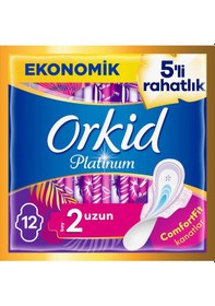 Resim Orkid Platinum Hijyenik Ped Uzun 12'li 