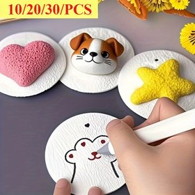 Resim 3D Dairesel Köpük Levha Kağıdı - Renkli Hayvan ve Kalp Şekilleri, Dayanıklı Ahşap Köpük DIY El Sanatları, Yaratıcı Aktiviteler ve Etkileşimli Eğlence için - Noel, Ofis ve Aile Eğlence Zamanı için İdeal Hediye, Yaratıcı El Sanatları, Canlı Tasarım, Ahşap Köpük Levha, 3D El Sanatları, Canlı El Sanat Malzemeleri, 3D El Sanatları Levhası, Noel için En İyi, Oda Dekoru için Mükemmel 