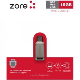 Resim Htstore Zore 3.0 Type-C Metal Otg 16 Gb 