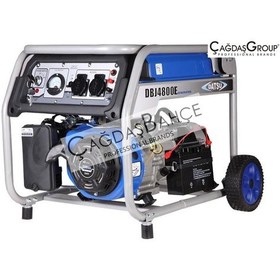 Resim Datsu Dbj4800E Benzinli Marşlı Monofaze Jeneratör 4.4 Kva 7.5 Hp 