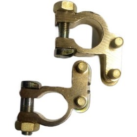 Resim Artı ve Eksi Akü Kutup Başı Takımı 