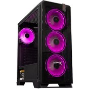 Resim Turbox Halo 7Plus 4X Rgb 600W 80+ Plus Gaming Bilgisayar Kasası 