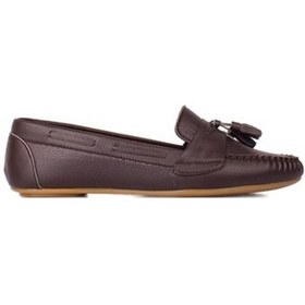 Resim Fitbas 112901 232 Kadın Kahve Büyük & Küçük Numara Babet Kahverengi 