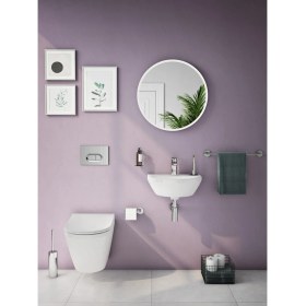 Resim VitrA Origin A44896 Tekli Diş Fırçalığı, Yerden, Krom 