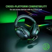 Resim Razer BlackShark V2 X USB - Kablolu Esports Kulaklık (Triforce 50mm Sürücü, Gürültü Engelleme, 240 g Ultra Hafif Yapı, Bellek Köpüğü Pedi, 7.1 Surround Ses) Siyah 