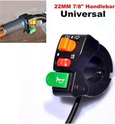 Resim 7/8 \ Motosiklet Scooter Gidon Korna Far Dönüş Sinyali İçin Açık Kapalı Anahtarı 