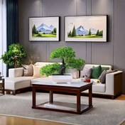 Resim Küçük Beyaz Yapay Bonsai Ağaç - Ev Dekorasyonu için Gerçekçi İç Mekan Bitkisi, Koridorlar, Dolaplar, Kitaplıklar için Mükemmel - Yeni Ev Hediyesi, Noel, Cadılar Bayramı, Paskalya, Hanuka, Sevgililer Günü, Aziz Patrick Günü, Anneler Günü için İdeal | Geleneksel Bonsai Tarzı | Bakım Gerektirmeyen Dekorasyon, Bonsai Ağaç Dekoru 