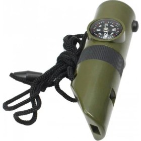 Resim Çok Fonksiyonlu Askeridüdük Pusula Termometre ile LED Işık 