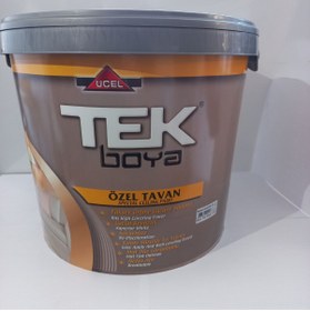 Resim TEK BOYA Tek Tavan Plastik Boya Beyaz 17,5 kg 