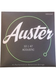 Resim AUSTER AKUSTİK 010 TAKIM TEL 