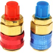 Resim Sharplace 1 Çift Otomotiv Klima R134A Hızlı Bağlayıcı Kuplörler (Yurt Dışından) 