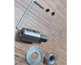 Resim Depolife 3/8 mm Kaplin Vida Seti Okul Proje Ödev Hobi Uygulama 6 mm Motor Mili Için Mandren Adaptör 