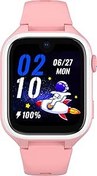 Resim Slazenger Tiger Kids Prime Akıllı Çocuk Saati, Görüntülü Görüşme, AMOLED Ekran, Android, GPS, 5MP Kamera, IP68 Su Geçirmez, Uzun Pil Ömrü, SOS, Dokunmatik Ekran, 4G, Silikon Kayış, Pembe 