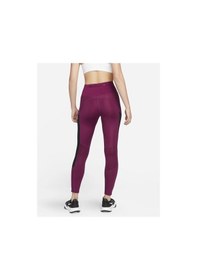 Resim Nike Air Women's 7/8-length High-waisted Pocket Running Leggings Kadın Spor Taty Black 