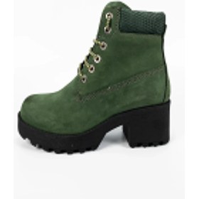 Resim Darkwood Kadın Yeşil Hakiki Deri Su Geçirmez Bot 