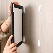 Resim 12/24 adet, Delme Gerektirmez Asma Resim Şeridi - Çerçeve ve Sanat Eserleri için Çift Taraflı Çıkarılabilir Duvar Kanca, Su Geçirmez Yapışkan Kurulum Etiketi 