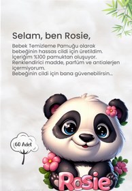 Resim Eyüp Sabri Tuncer Doğal Zeytinyağlı Bebek Şampuanı 600 ml 3 Adet ve ROSIE Pamuk 