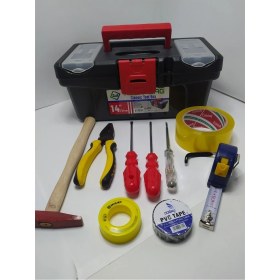 Resim 14 Inç Çok Amaçlı El Aleti Seti Çanta ile Tamir ve Bakım Işleri Için Mükemmel 