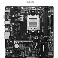 Resim Assess Store Asrock A620AM-HVS Amd Ryzen 9000/8000 / 7000 Serisi Cpu Uyumlu (Soket Am5) A620A Micro Atx Anakart 