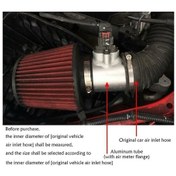 Resim Wondernest 70mm Xh-un610 Araba Modifiye Hava Akış Ölçer Flanş Emme Sensörü Tabanı Chevrolet/buick Diğer 