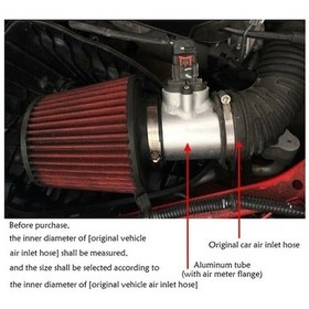 Resim Wondernest 70mm Xh-un610 Araba Modifiye Hava Akış Ölçer Flanş Emme Sensörü Tabanı Chevrolet/buick Diğer 