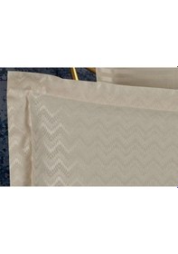 Resim Odesa Bambu Jakar Kumaş Bej Ikili Oksford 60x80 Cm Yastık Kılıfı - 1328 Çok Renkli 