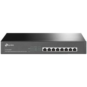 Resim Tp-Link 8 Port Poe 10-100-1000 Mbps Switch Çelik Kasa Rack Mount 