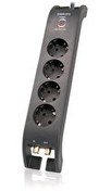 Resim Philips SPN5044B 1800J 2M Home Theater 4Lu Akım Koruyucu Priz 