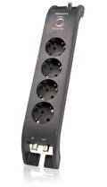 Resim Philips SPN5044B 1800J 2M Home Theater 4Lu Akım Koruyucu Priz 
