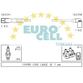 Resim Buji Kablosu Bora-Octavia 1,6/2,0 1998--> Akl,Apf,Azh 504584483 