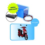 Resim VOLTA VSX Elektrikli Motosiklet Bataryası + Şarj Aleti Hediye! 