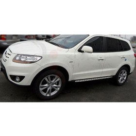 Resim Life Tuning Hyundai Santa Uyumlu Fe 2006 2012 Oto Yan Basamak Side Step Bmw Style 