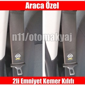 Resim Opel Vectra B Oto Koltuk Deri Emniyet Kemer Aksesuar Kılıfı 