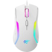 Resim Havit Gamenote MS1033 Rgb Beyaz Gaming Makrolu Oyuncu Mouse 8000DPI 