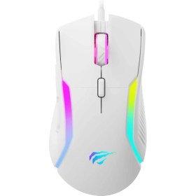 Resim Havit Gamenote MS1033 Rgb Beyaz Gaming Makrolu Oyuncu Mouse 8000DPI 