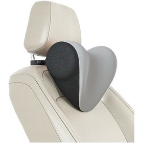 Resim A09 Araba Koltuğu Kafalık Hafızalı Köpük Rahat Boyun Yastığı, Stil: Standsız Gri 