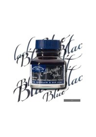 Resim Winsor & Newton Kaligrafi Mürekkebi 30 Ml. 034 Blue Black 