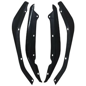 Resim Honda Civic Fc5 2016 - 2021 Ithal Ön - Arka Flap Piano Black 