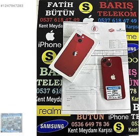 Resim Apple iPhone 13 Mini İkinci El TR | 256 GB | Kırmızı 