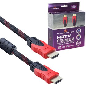 Resim Hdmi Kablo 5 Metre 1.4 V Örgülü Kutulu Powermaster 