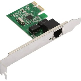 Resim aogo Pcı-e 10/100/1000 Gigabit Ethernet Lan Ağ Kartı PCI Express PCI-E RJ45 Dönüştürücü Ağ Denetleyici 