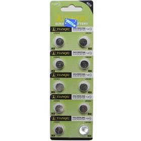 Resim Tianqiu AG9 LR936H 394A Alkalin Düğme Pil 10'lu 