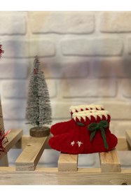 Resim Neli Butik Yeni Yıl Temalı Unisex Panduf 